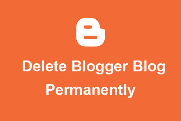 Image result for blogger delete blog
